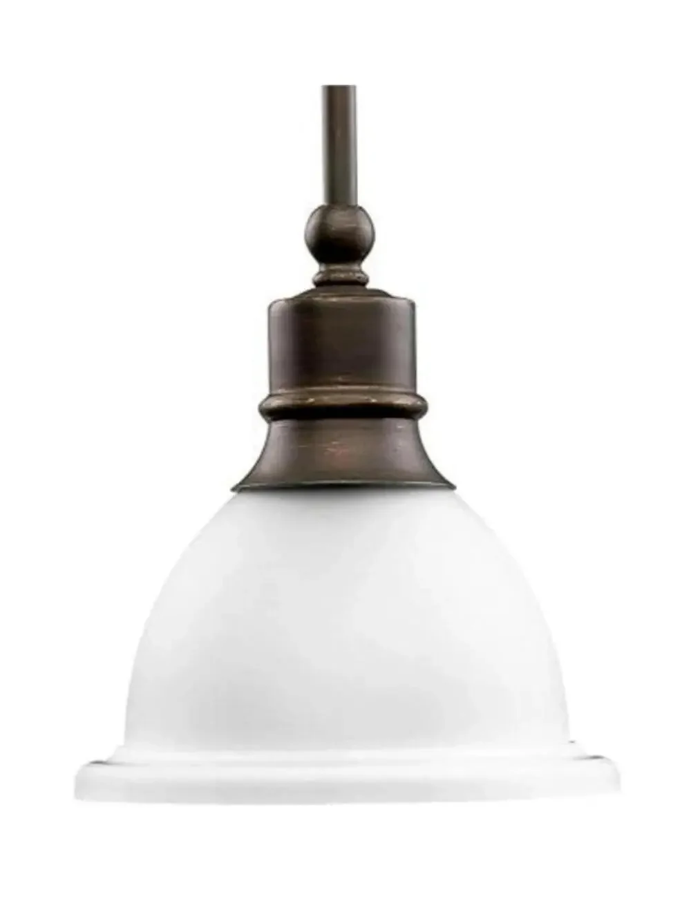 Progress Lighting P5078-20 Madison 1-Light Antique Bronze Mini-Pendant 53